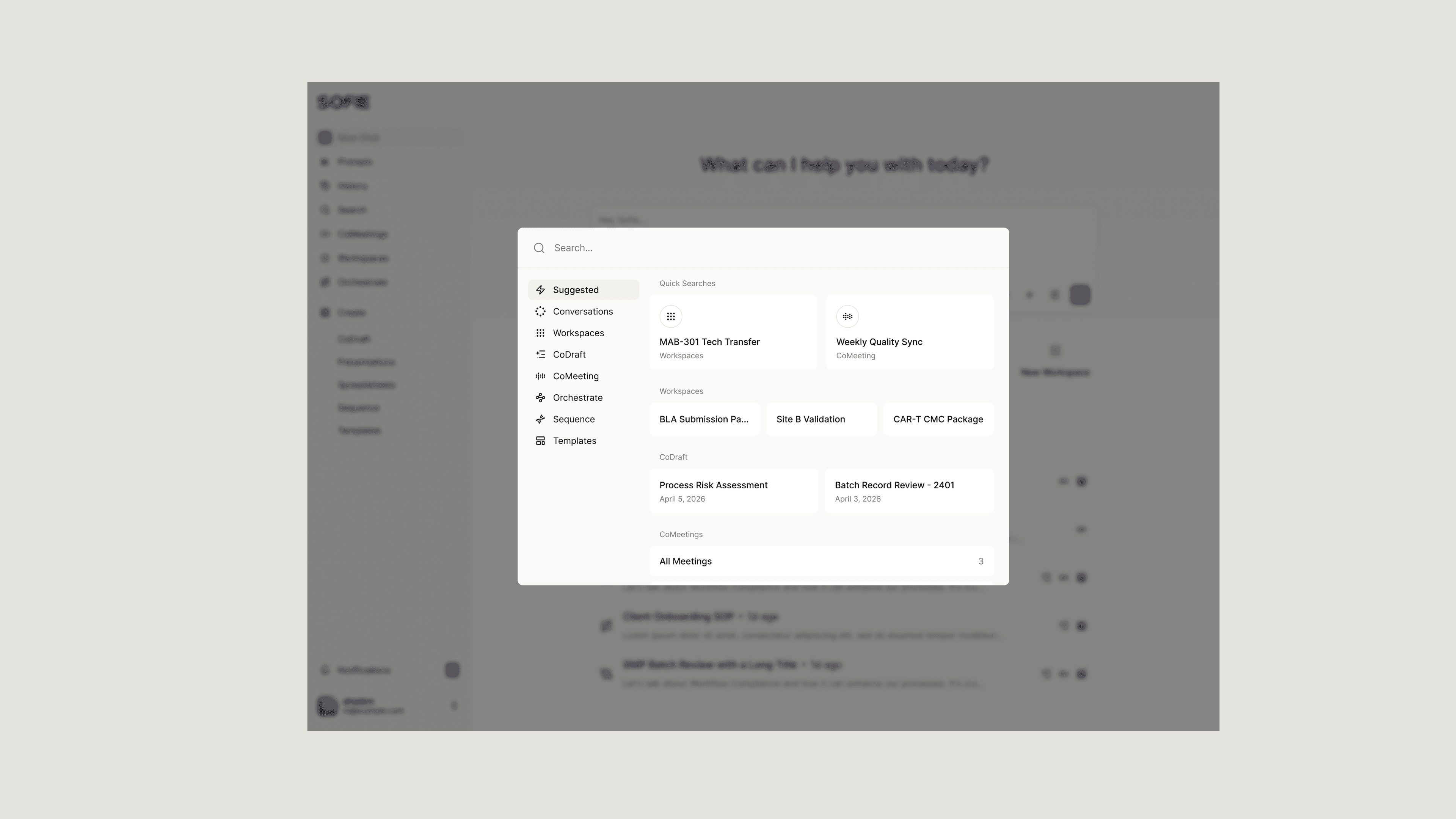 Global Search