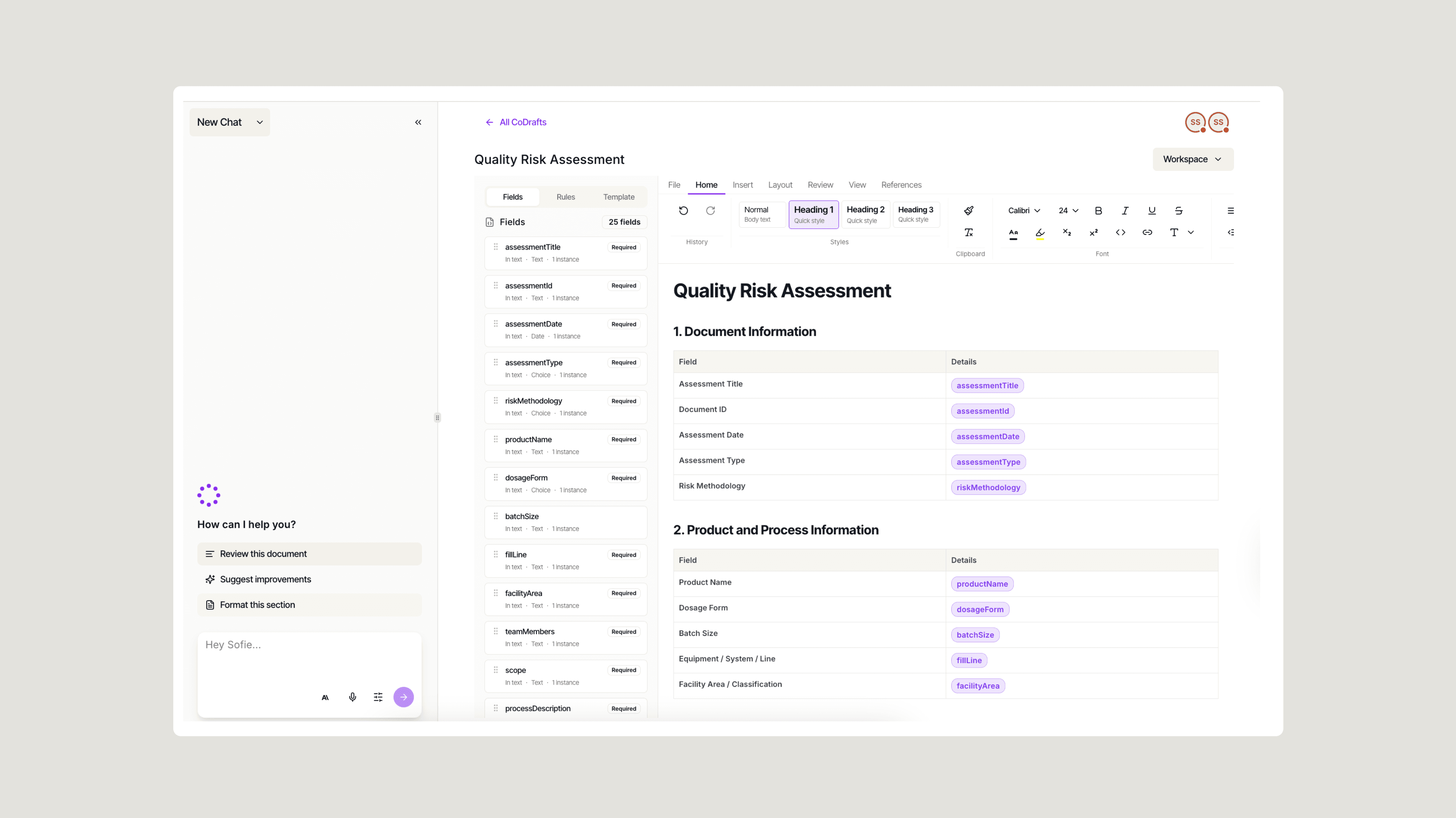 Sofie Templates